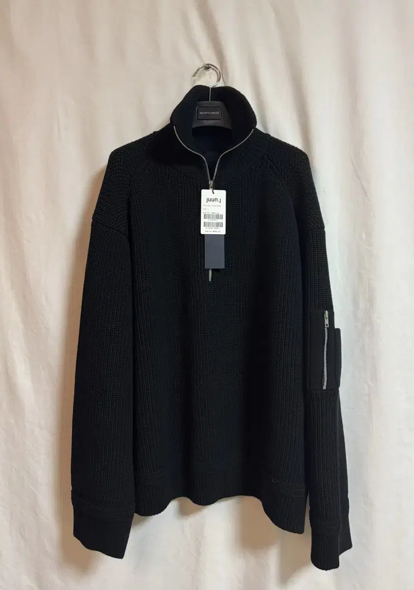 Junge 24FW Ti-Collar Vahn Zip-Up Knit L