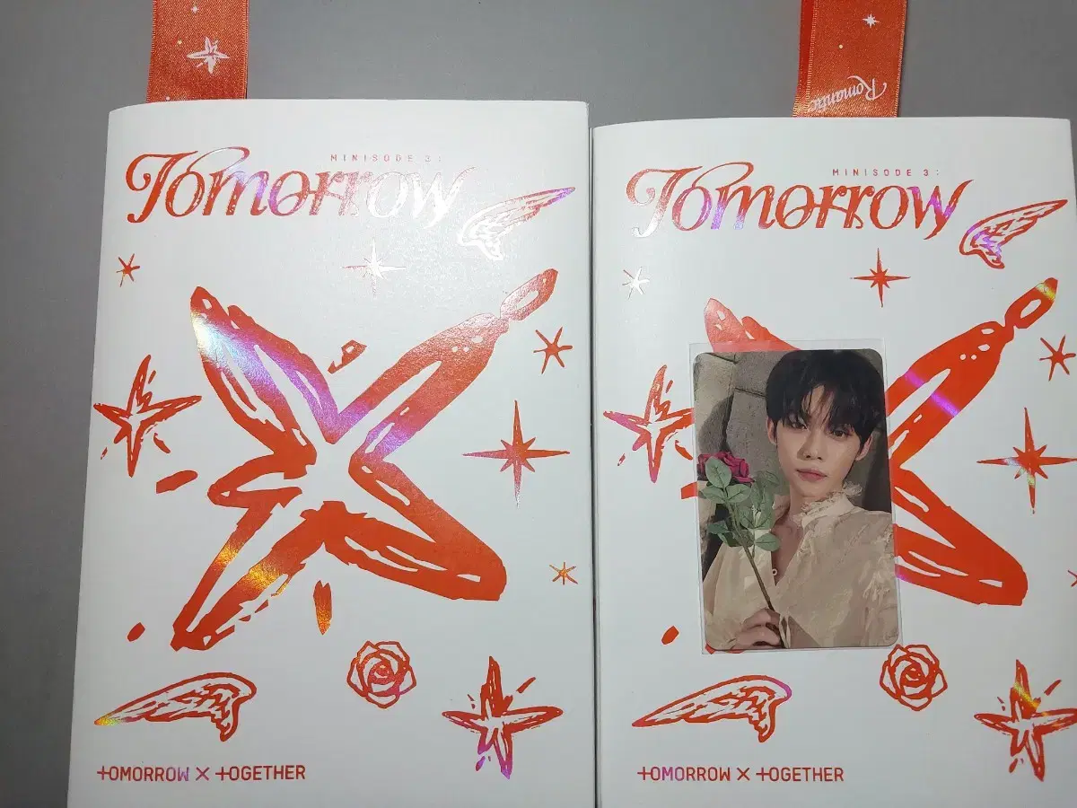 Quick sale))TXT Tomorrow Romantic album (with yeonjun photocard )