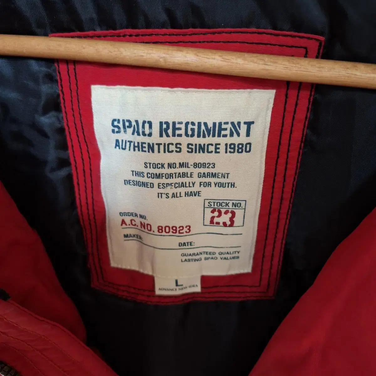 # SPAO REGIMENT(L)