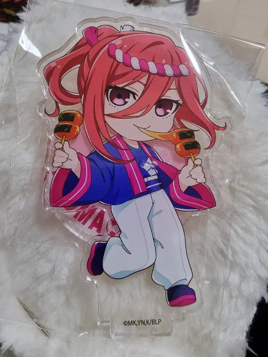 BLUELOCK NATSLIVE Collaboration Chigiri Yeast Acrylic Stand Unsealed