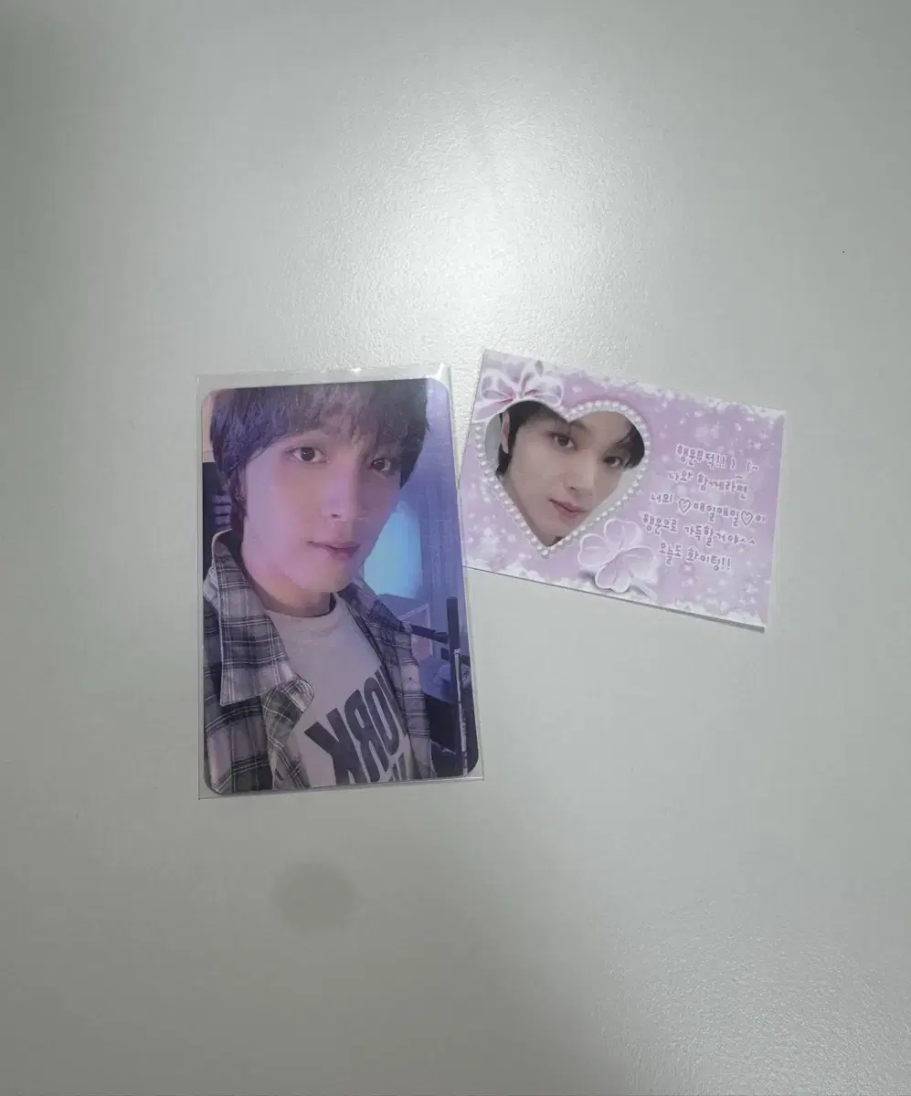 nct nct haechan piggyduck apple music ld photocard wts