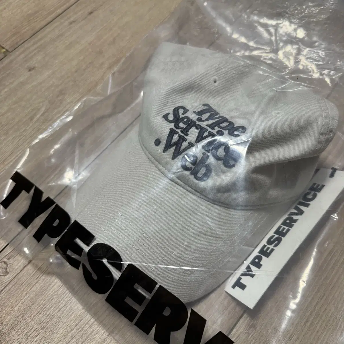 타입서비스 Typeservice Web Cap(베이지 그레이)