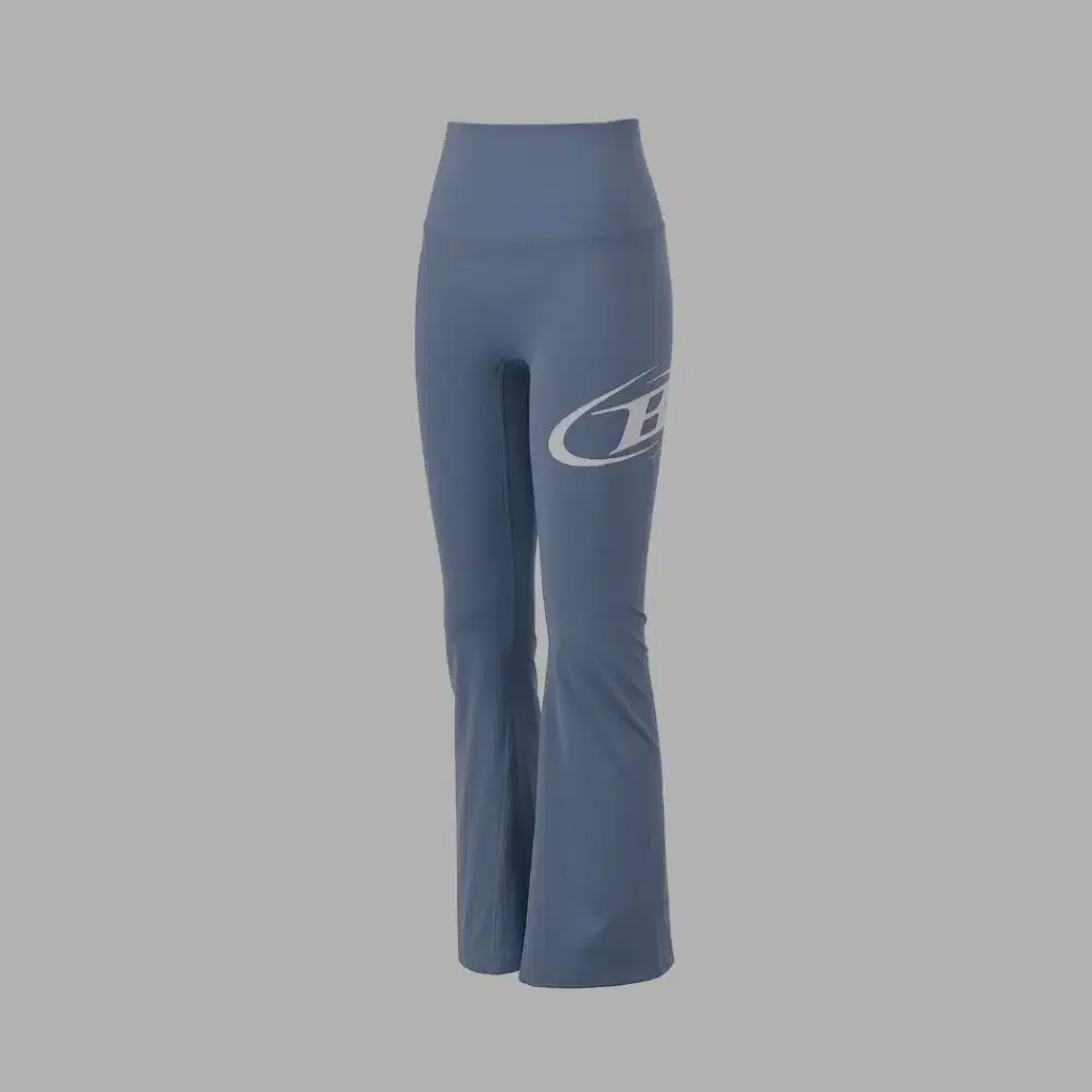 본투윈) BOOTS CUT LEGGINGS SHORT VER [BLUE]