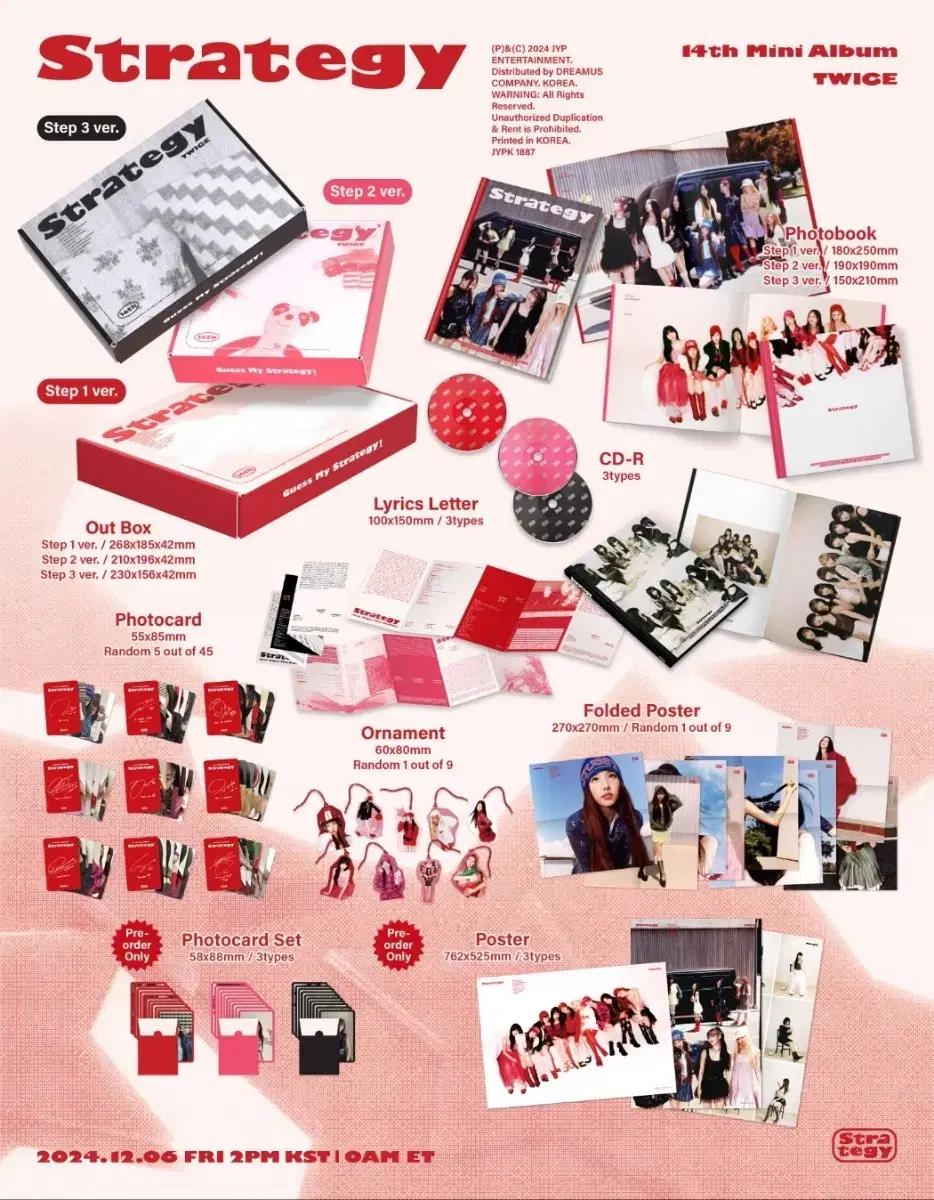 Twice mini 14th album strategy sealed digipack album wts sell