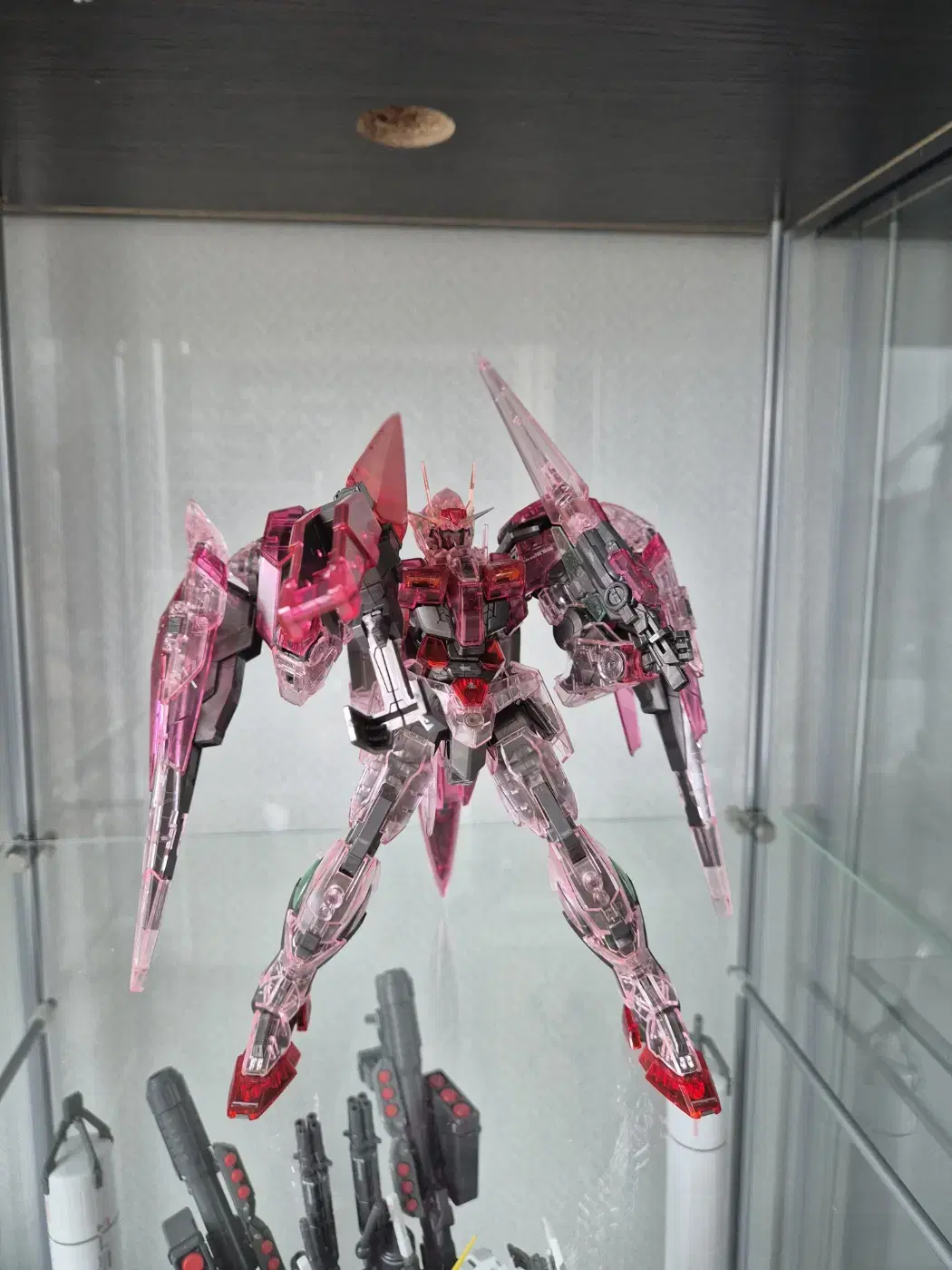 Vahn MG Double O Tranzam Riser Gundam Clear Version