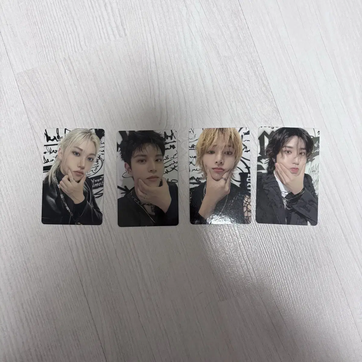 [4 sheets in bulk] skz photocard skzoo JYPSHOP jyp shop photocard felix