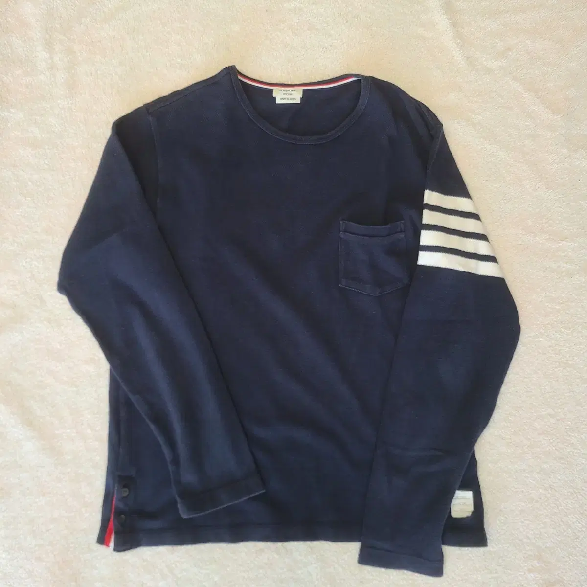 THOM 톰브라운 (size 2,한글택) Thom Browne Slashed Long