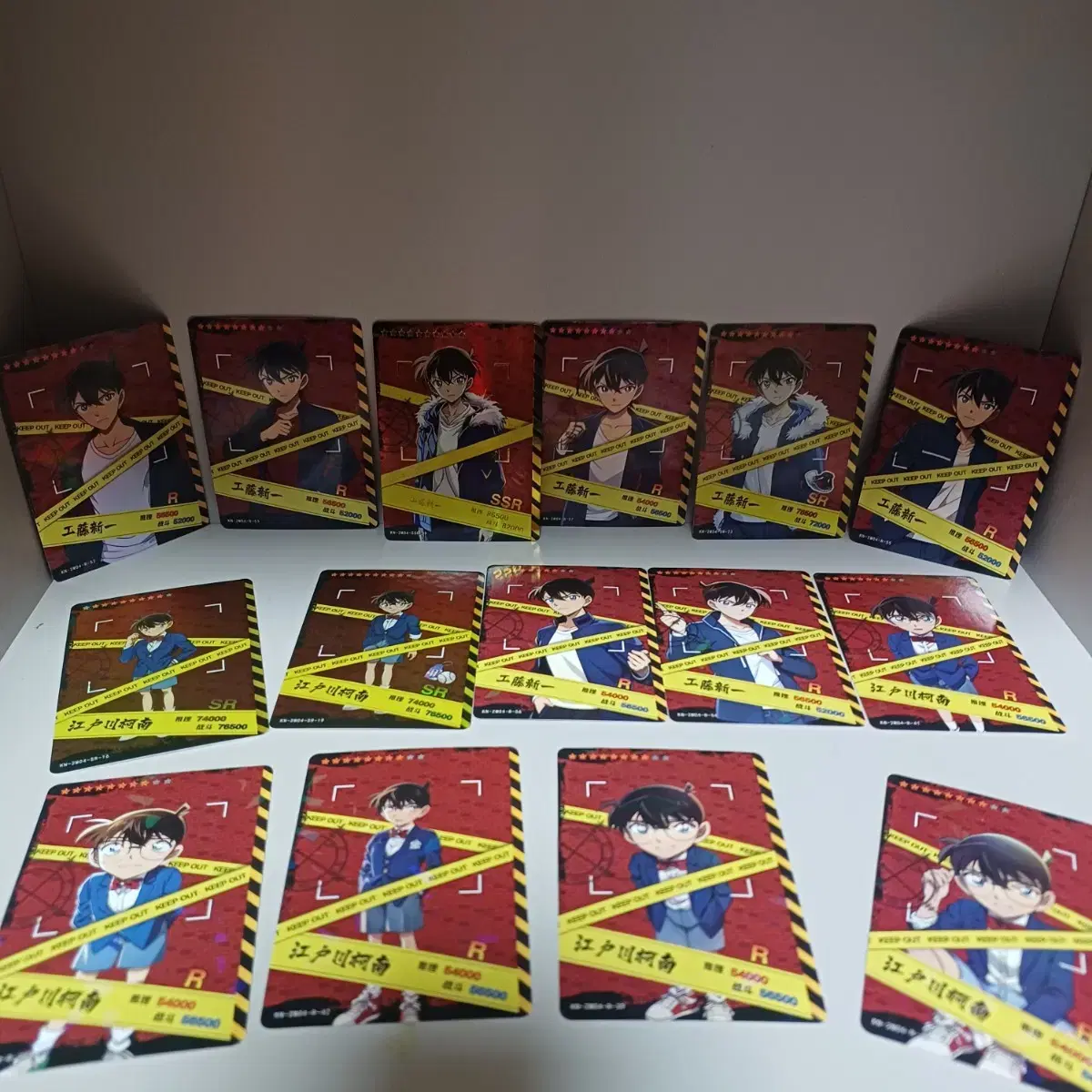 Detective Conan Shinichi Photo Card hologram kard Jiryu Goods