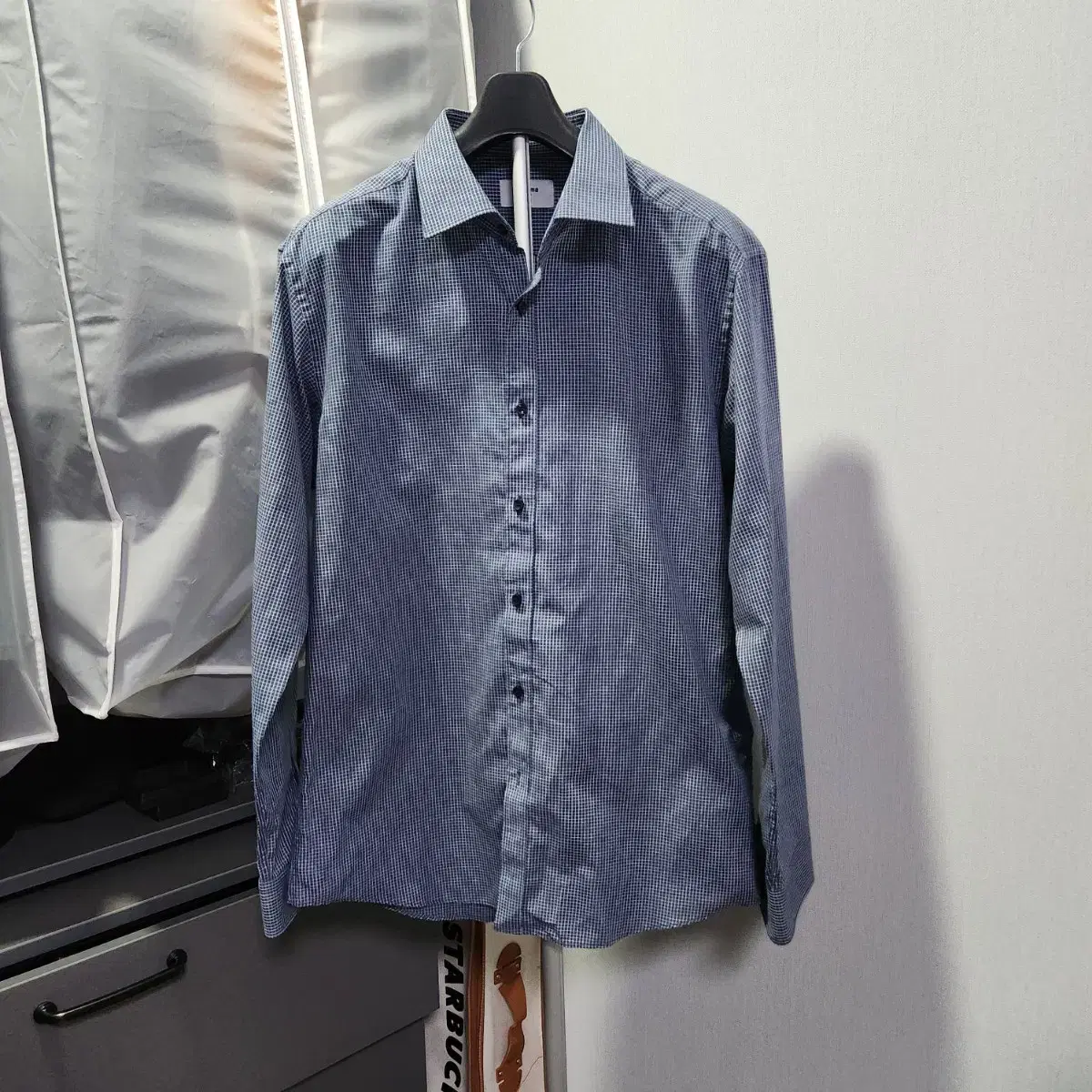 New Arrivals Men's Lenoma Check Shirt Size 105