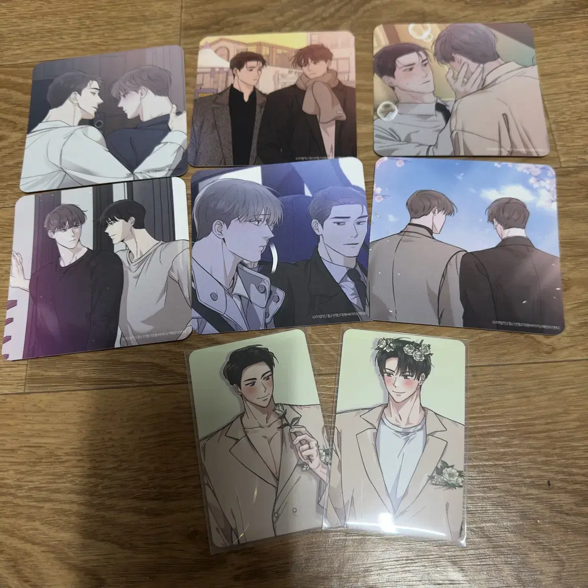 6 x stranger coasters in bulk! Bulk price~!Photocard as a bonus!