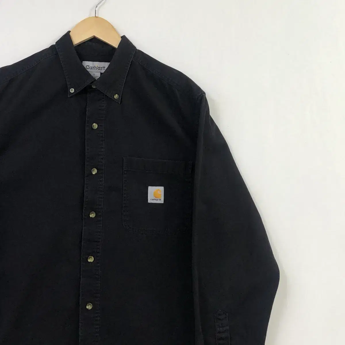 L Calhart Black Work Shirt