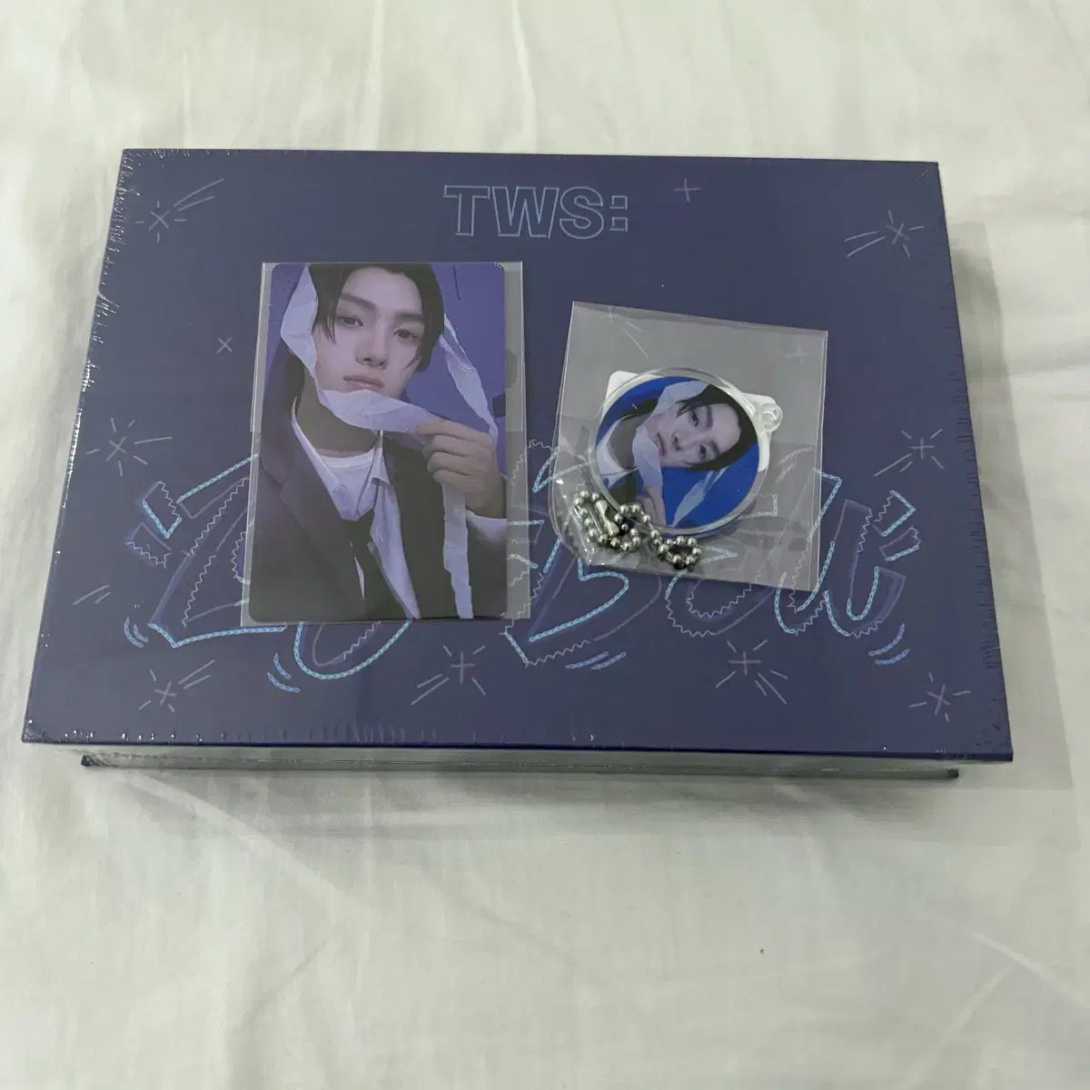 TWS youngjae weverse shop showcase pre-order benefit photocard + sealed album Last Belle Unreleased Photocard