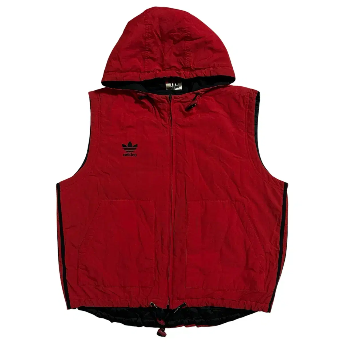 Adidas Old School Quilted Nylon Vest (100)