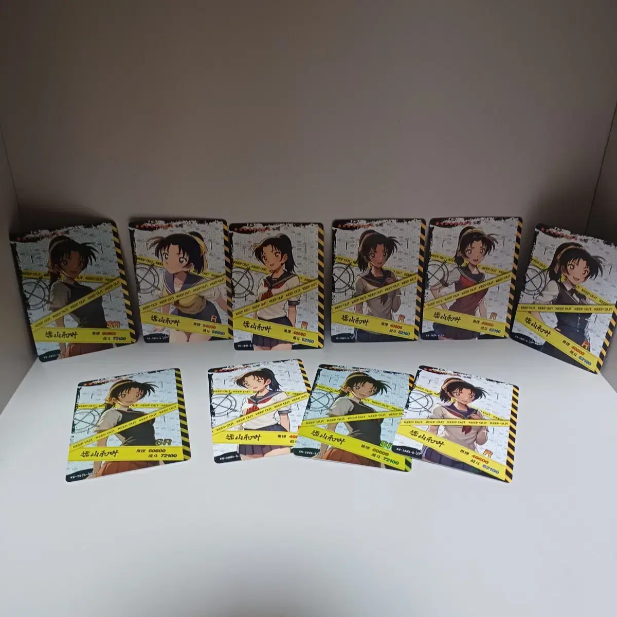 Detective Conan kazuha Photocards hologram kard Jiryu Merchandise