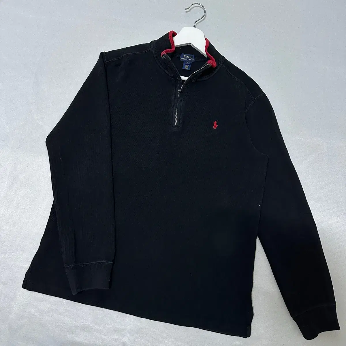 [true to sizeM] Polo vahn zip-up knit