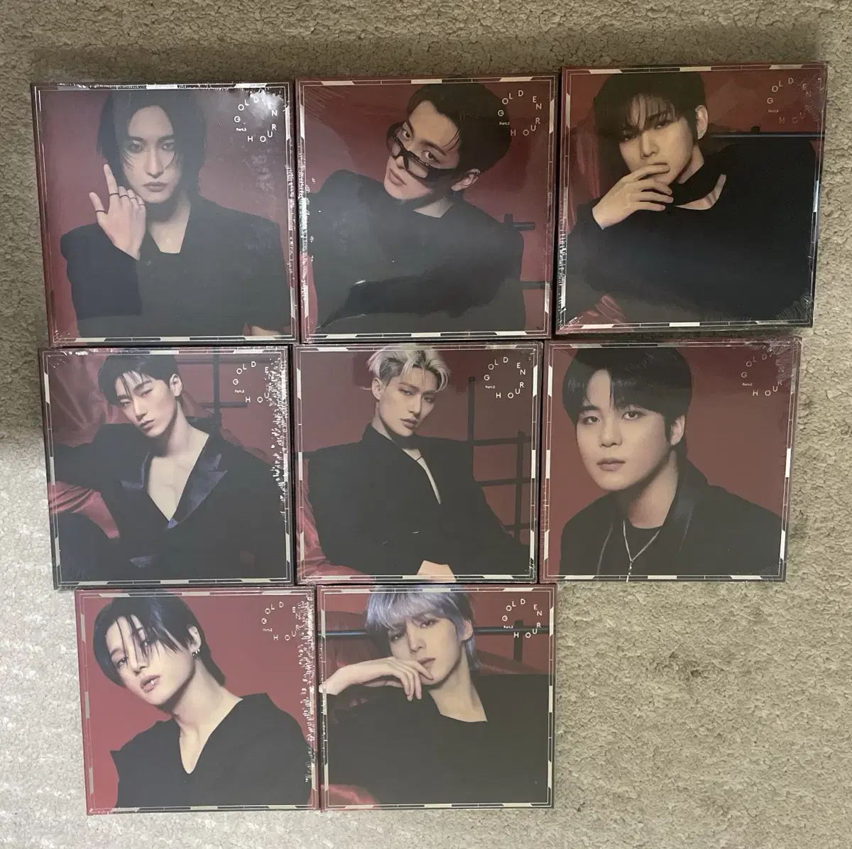 Set of 8 unsealed spot ateez ATEEZ 11th album digipack bulk