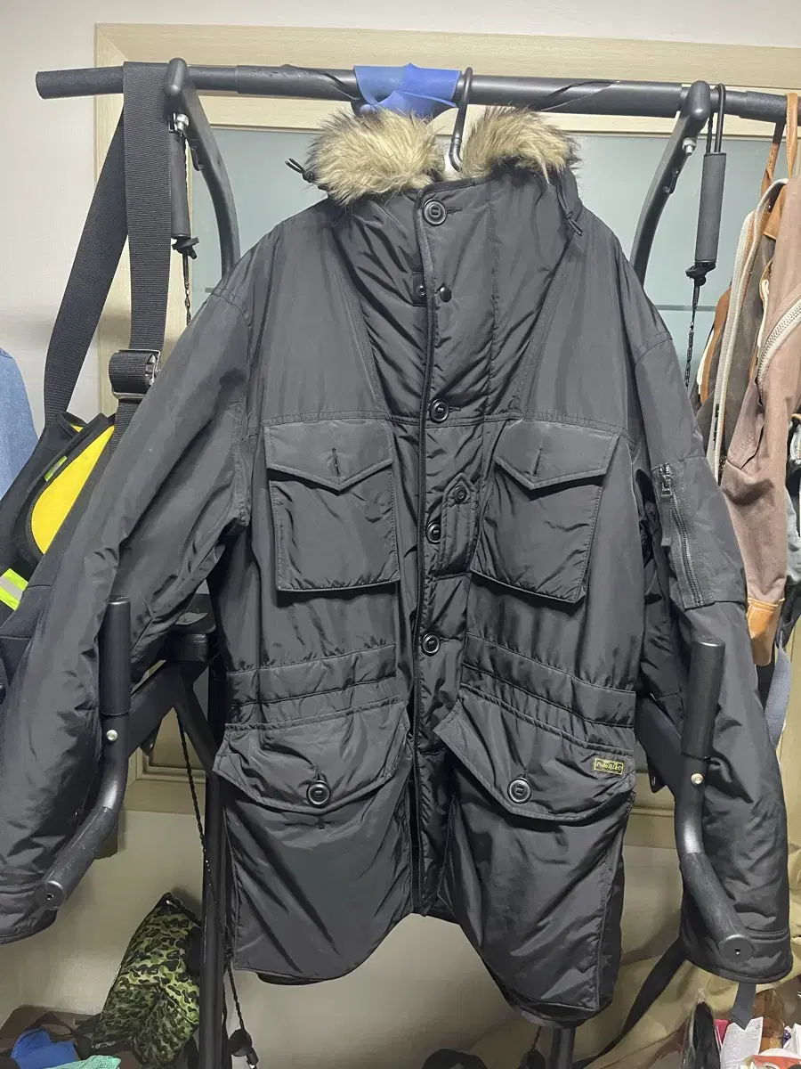 Polo Canada Military Down Puffer Cold Parka XXL