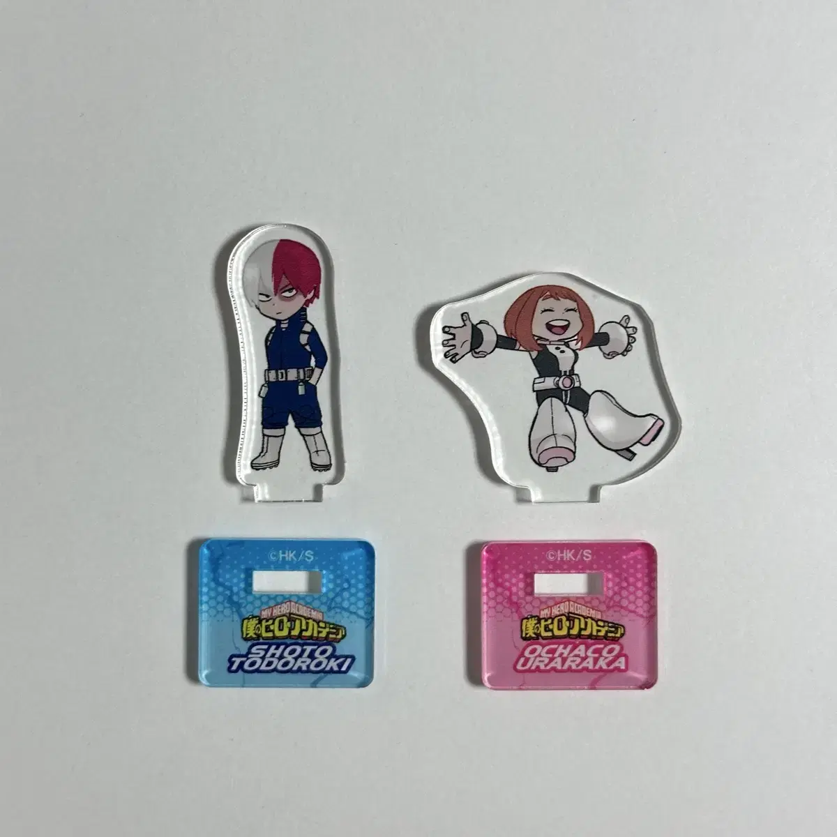 Nahia Hiroaka Todoroki Shoto Uraraka Ochako Mini Acrylic