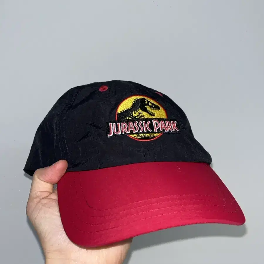 [빈티지] 90s 감성 쥬라기 공원 jurrasic park 나일론 볼캡