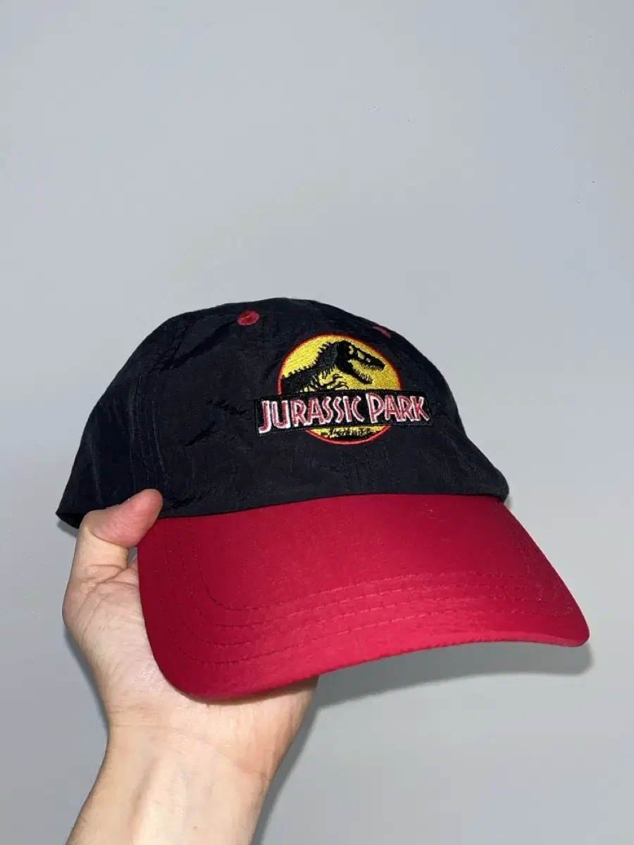 [빈티지] 90s 감성 쥬라기 공원 jurrasic park 나일론 볼캡