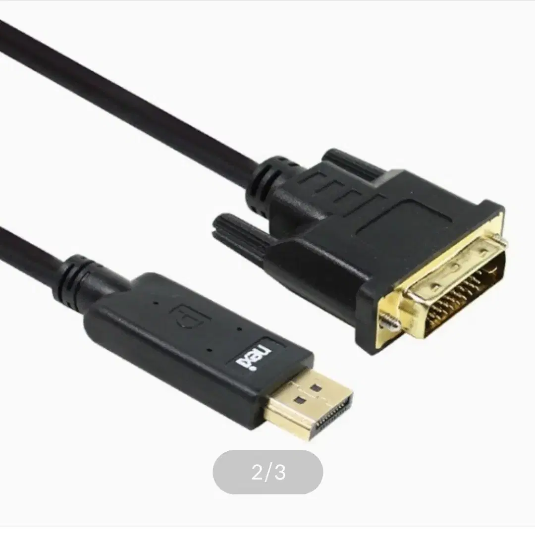 NEXI] Displayport 1.1 to DVI-D 듀얼 변환케이블