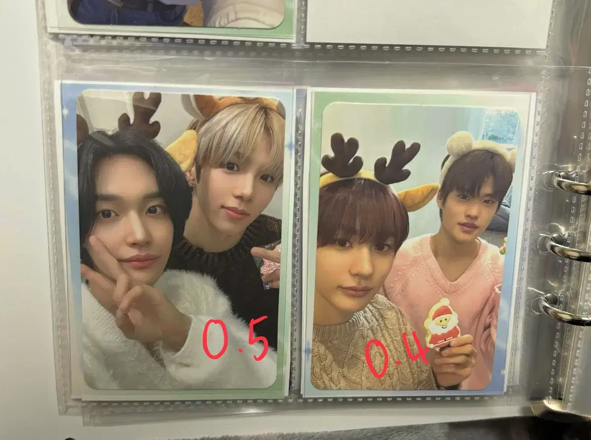 Rize wonbin shotaro chanyoung sohee Christmas Unit Photocard