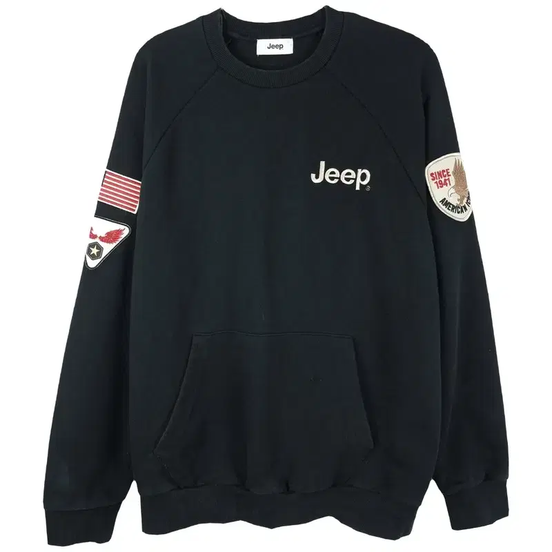 WANWON SHOP Jeep Multi Patch Pocket Man Top M04955