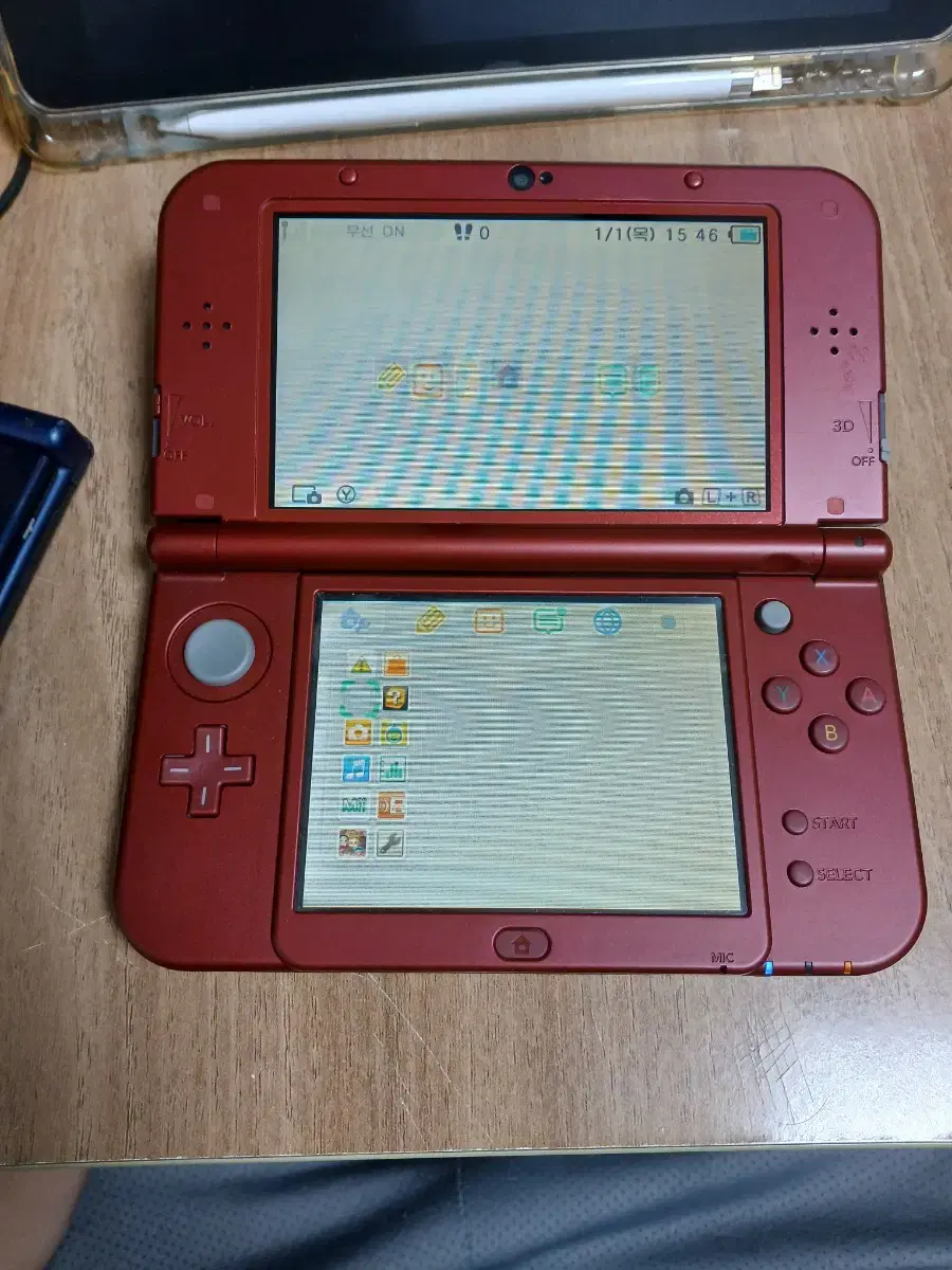 뉴닌텐도3ds xl A급 팝니다+충전기