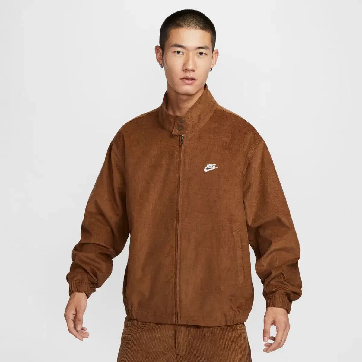 Nike Corduroy Harrington Jacket Brown