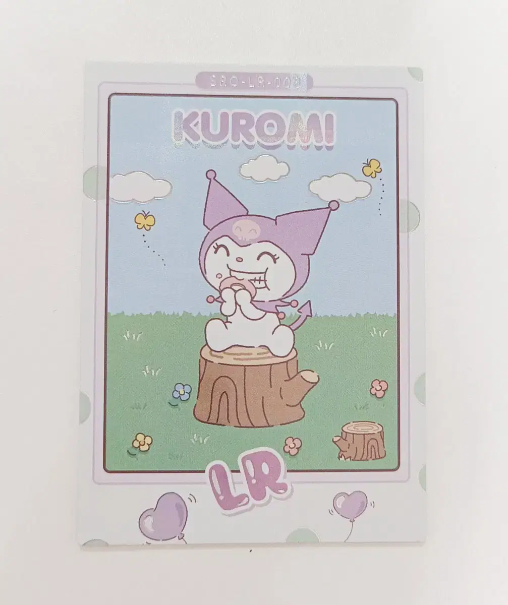 Sanrio Photocard Character Collectors' kard Kuromi LR Card sell 1st Edition