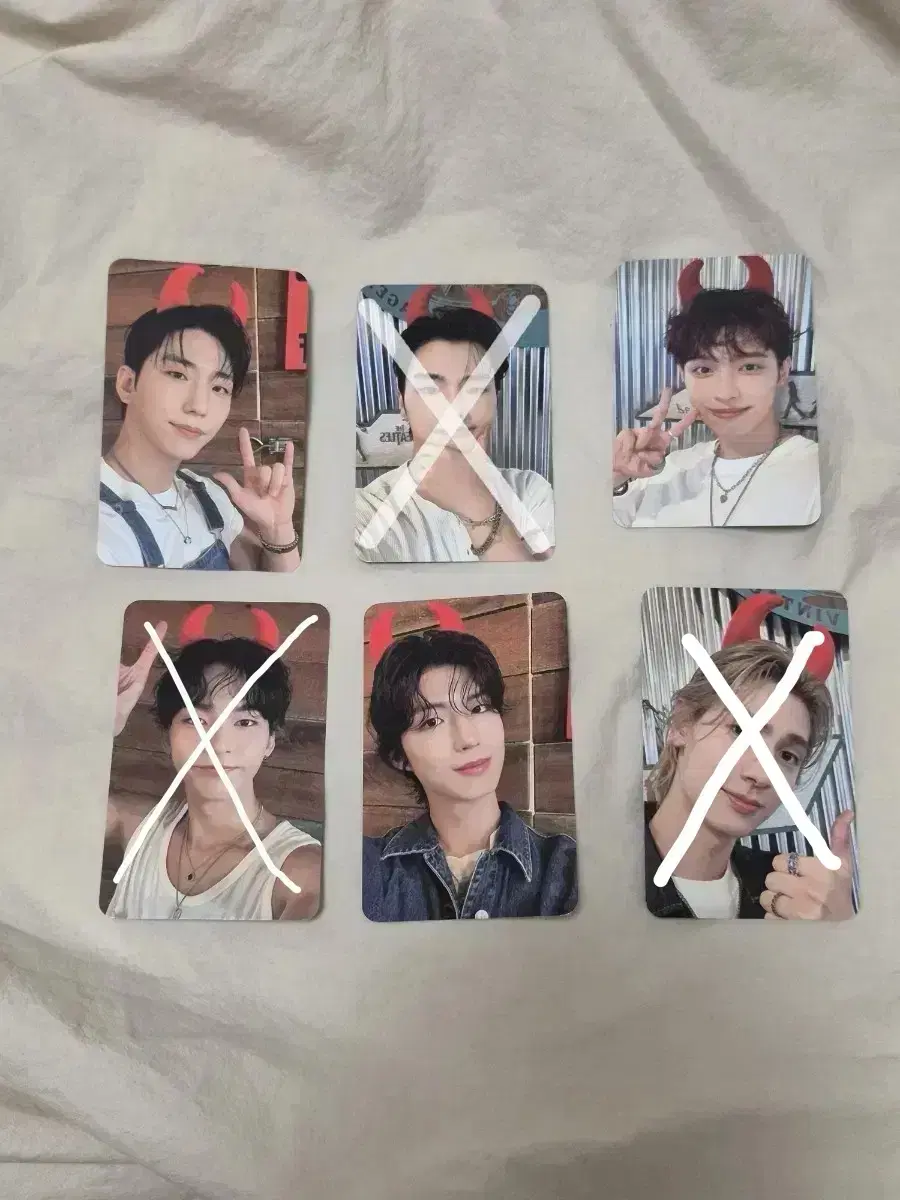 XDZ Demon Villain Headband Photocard