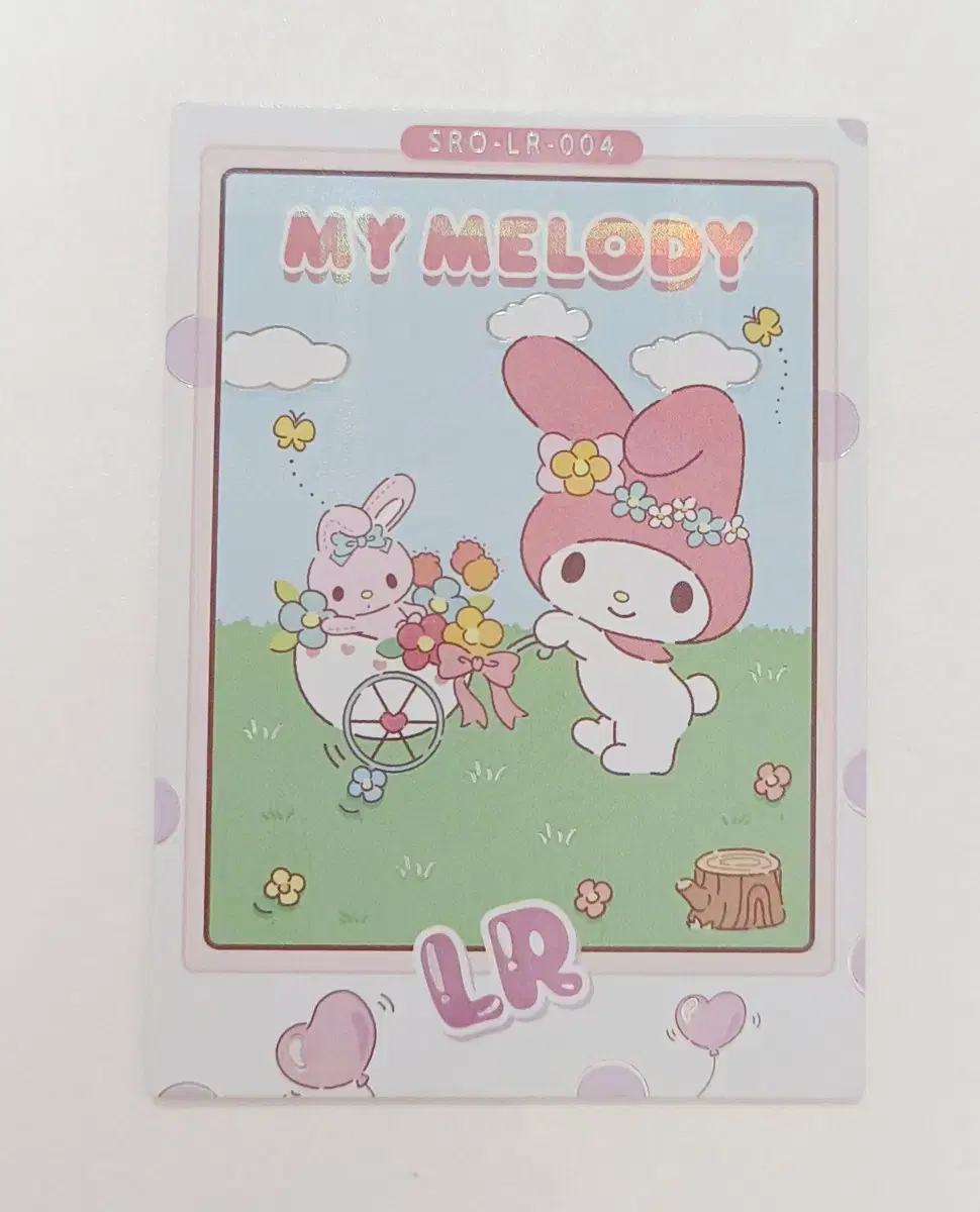 Sanrio Photocard Character Collectors' Kards My Melody LR Card sell 1st Edition