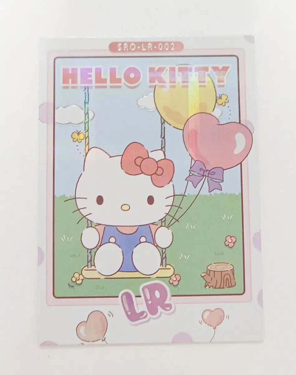 Sanrio Photocard Character Collectors kard Hello Kitty LR Card sell 1st Edition