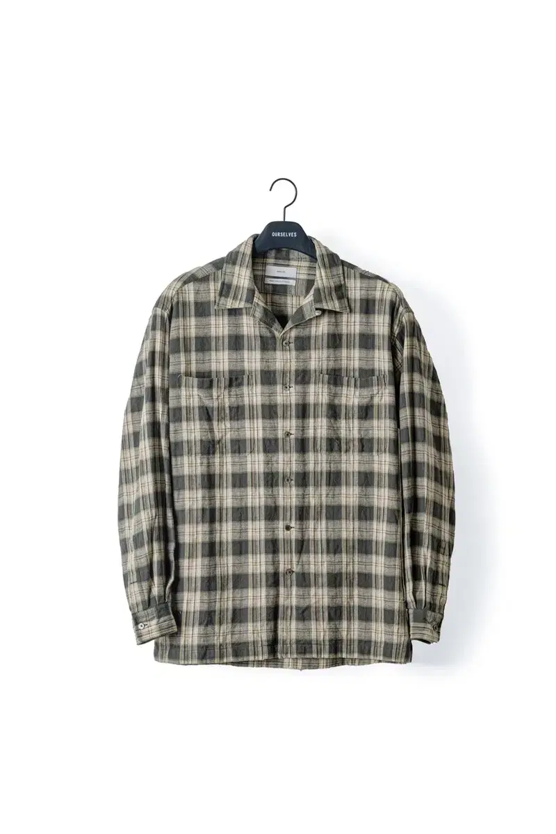 OurSelves Vintage Check Shirt Black 3