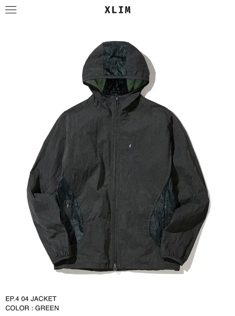 Xlim ep 4 jacket green 2size