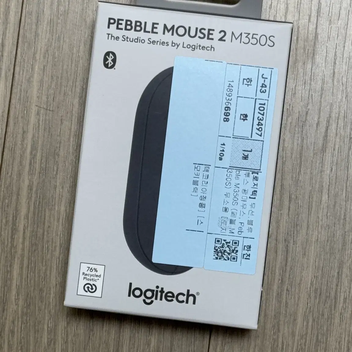 [중고품] 정품 로지텍 PEBBLE M350S 블랙 (14,000원)