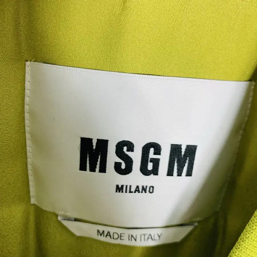 msgm 패딩조끼