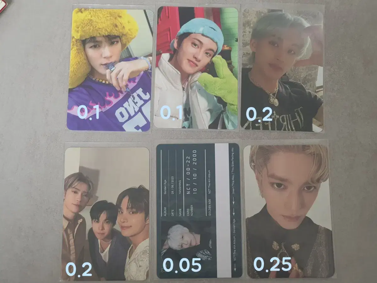 nct photocard sell jeno marktae yong jaehyun doyoung jungwoo jungwoo dojangyangtae yong