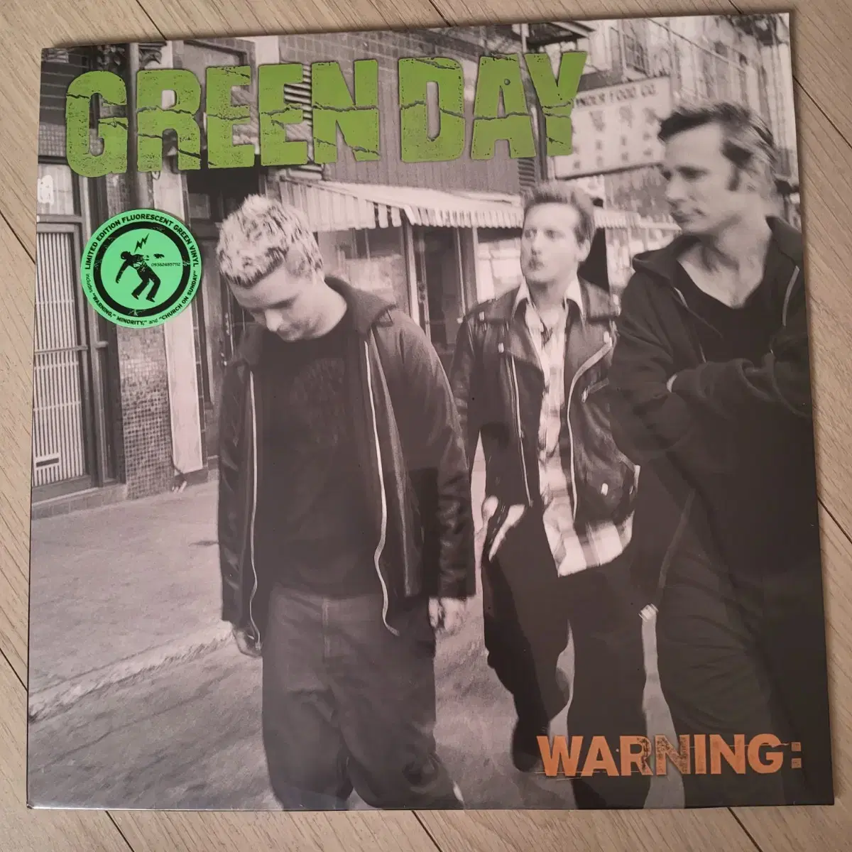 GreenDay 그린데이 6집 Warning 리미티드 에디션 컬러 LP