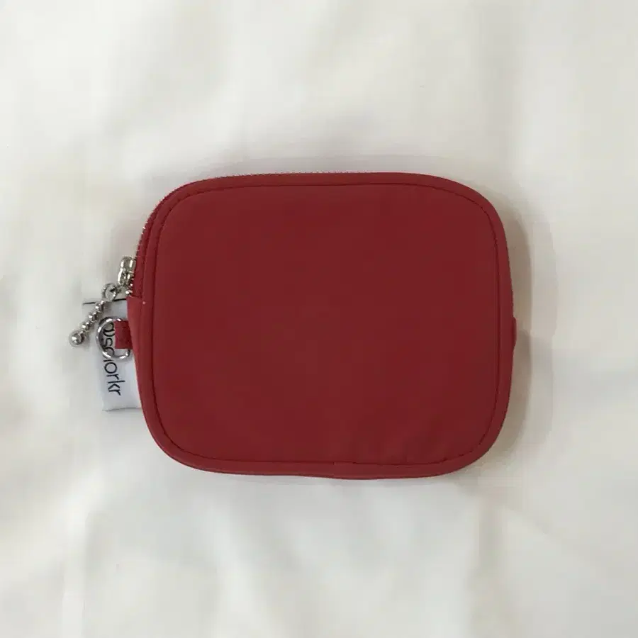 SOI BOW CARD WALLET RED 소이 리본 지갑