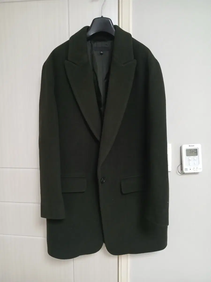 Uniqlo dark khaki coat