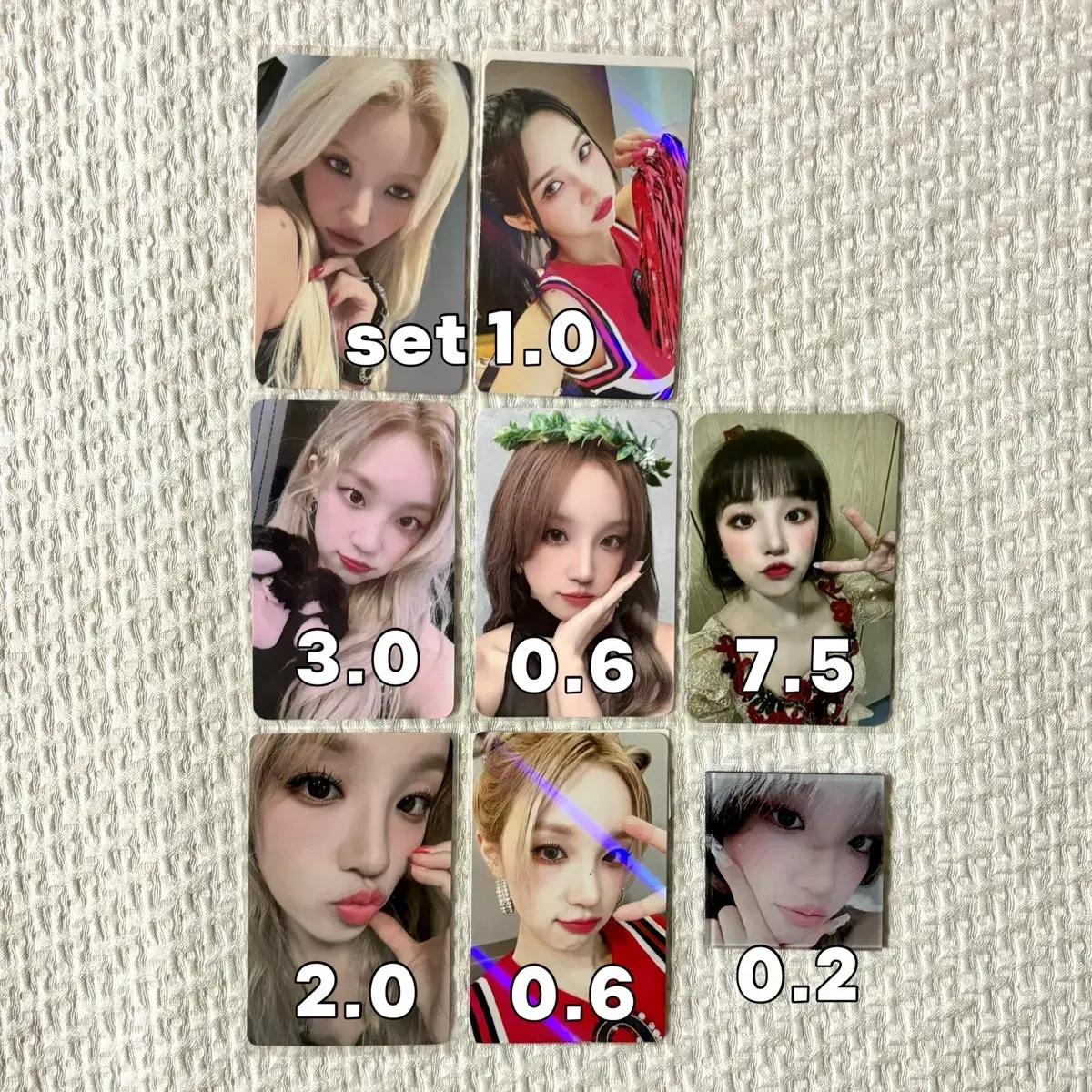 [Yuqi Soyeon] gidle gidle idle photocard unreleased photocard wts sells