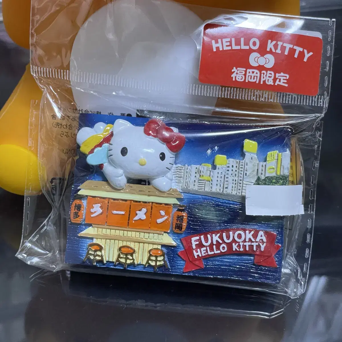 [Hello Kitty] Fukuoka Food Stalls Magnet Goods