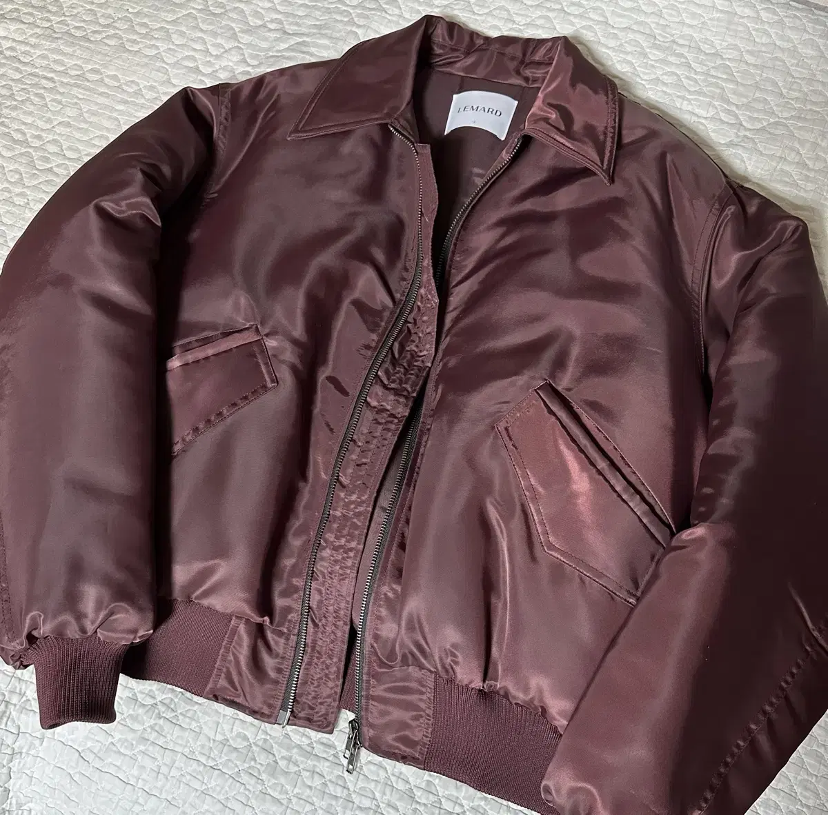 Remade MA-1 Burgundy size 3