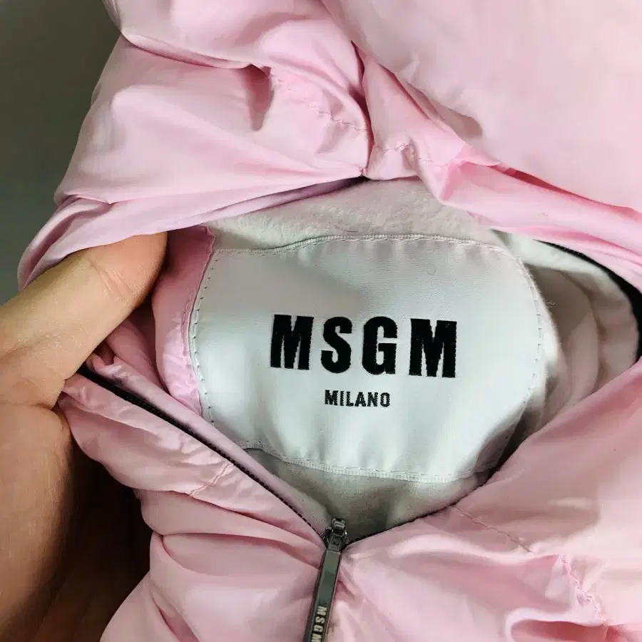 msgm 패딩조끼