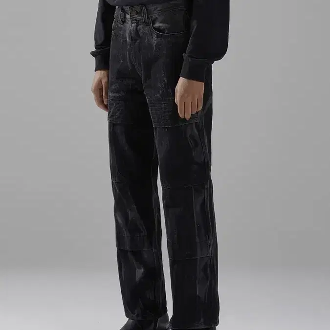 메종미네드 SMOKE DENIM TROUSERS