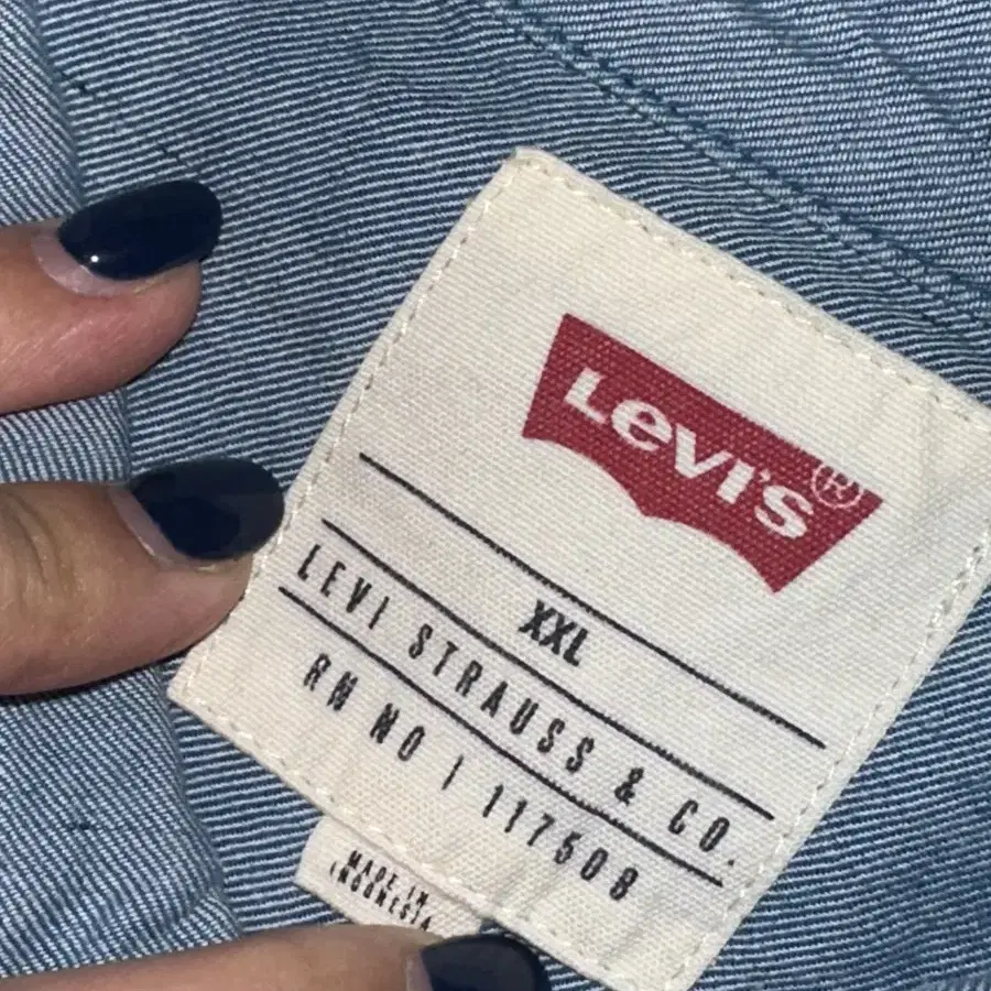 LEVIS 리바이스 반팔셔츠