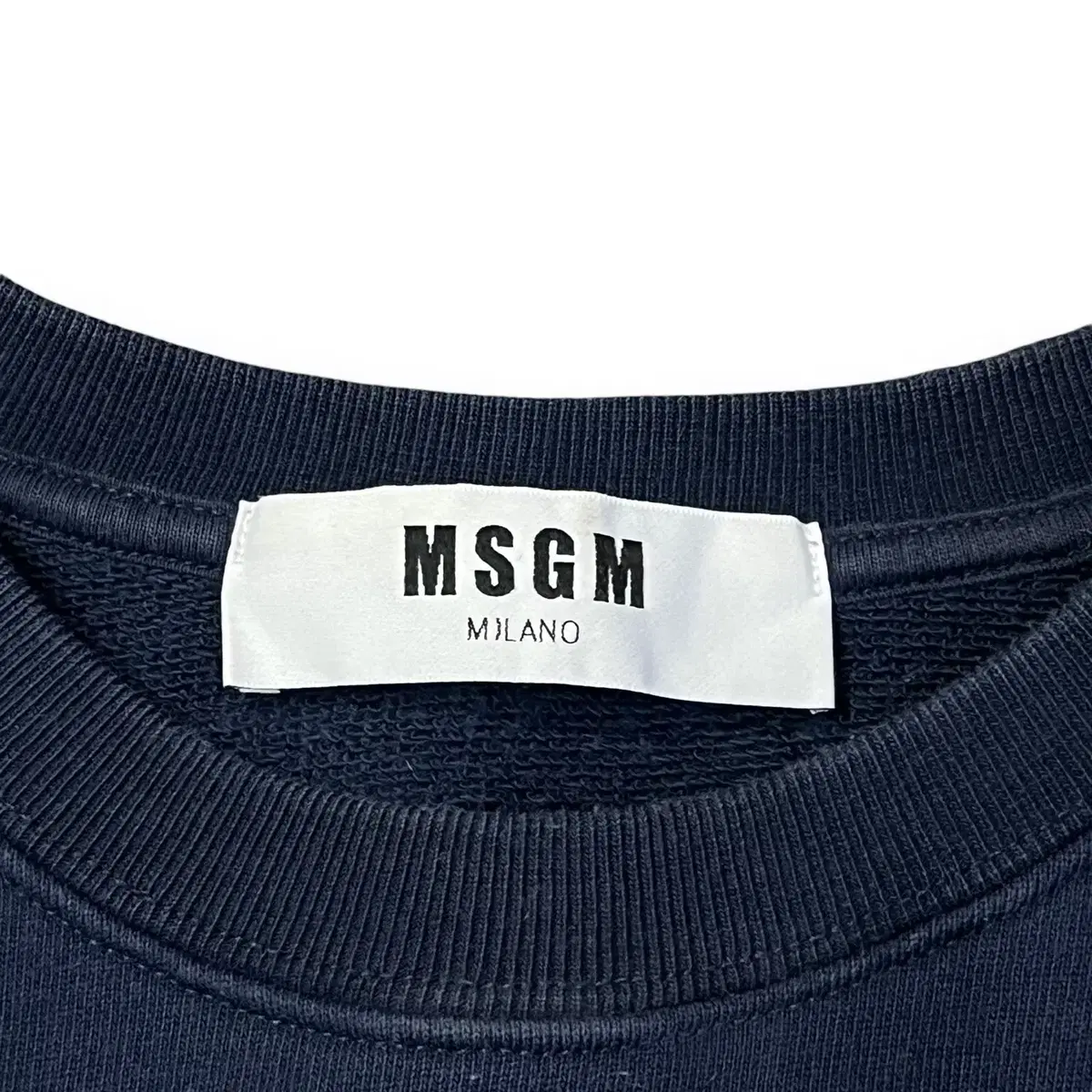 MSGM 사이드로고 맨투맨