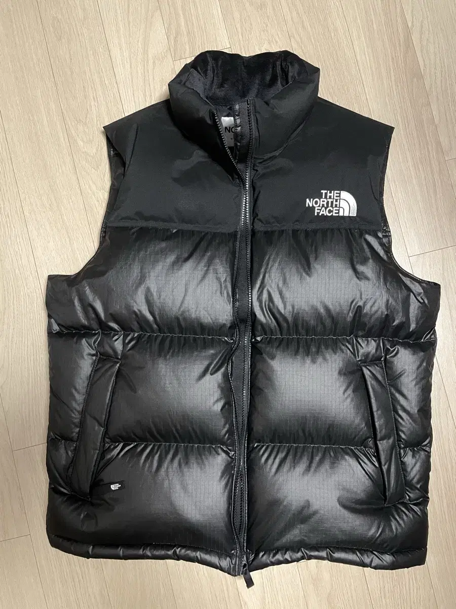 The North Face White Belle Novelty Snuggie Down Vest