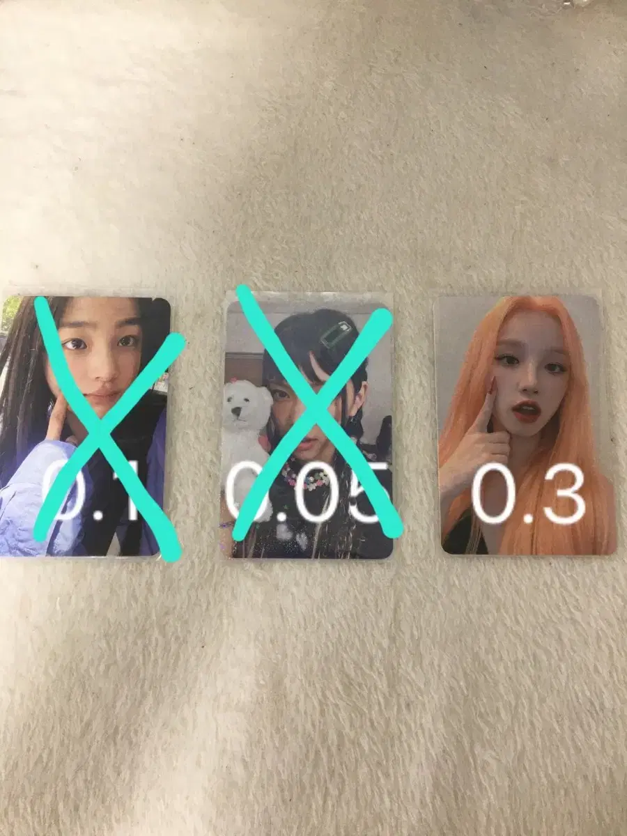 New Jeans gidle photocard minji hyein Yuqi